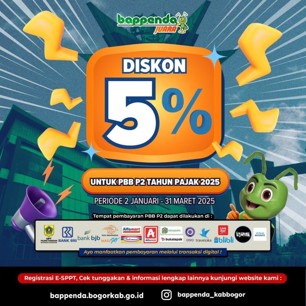 RELAKSASI PAJAK DAERAH TAHUN 2025