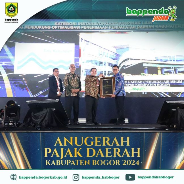 ANUGERAH PAJAK DAERAH KABUPATEN BOGOR TAHUN 2024